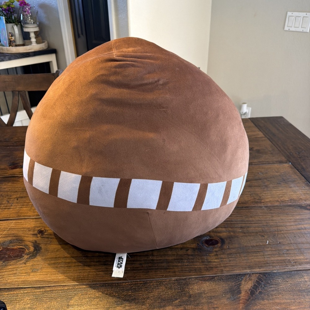 Chewbacca Squishmallow 20" Star Wars Plush Kellytoy - Picture 6 of 12